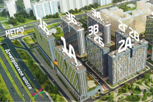 ЖК "Летний сад" ул. 800-летия Москвы